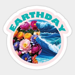 Earth Day Sticker